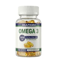 Multimed Omega 3 Balık Yağı 1000 mg 200 Softjel  EPA 360 mg ve DHA 240 mg İçeren Zengin Formül