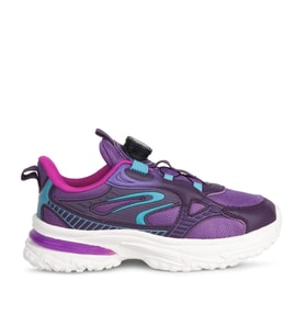Buckhead 3053 Akıllı Bağcıklı Flex Foam Taban Unisex Çocuk Ayk. Lila