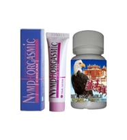 Nymphorgasmic 15 Ml. Cream Kremi + T10 Hapı 10 Lu Kapsül