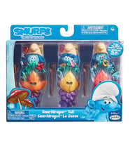 Şirinler Kayıp Köy Smurfstorm 3'lü Figür Set Model 1