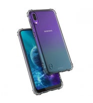 Blogy Galaxy A10 / M10 ile Uyumlu Crystal Fit Kılıf Smoke Black