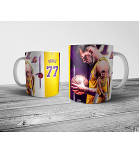 Pixxa Luka Doncic Lakers LAL Kupa Bardak Kupa Bardak Model 2
