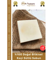 #keçisütlü %100 Doğal Güzel Kokulu El Yüz Saç Vücut Orijinal Bitkisel Keçi Sütlü Sabunu 120g 4 Adet