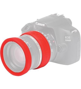 Easycover Lens Rim Lens Koruyucu (52MM Kırmızı)