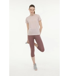 LUMBERJACK W-CT131 MODAL 101344090 BAYAN T-SHIRT (Pastel Pembe)