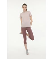 LUMBERJACK W-CT131 MODAL 101344090 BAYAN T-SHIRT (Pastel Pembe)