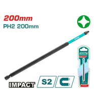TOTAL Darbeli Ph2 20 cm Bits Uç TACIM71PH2200