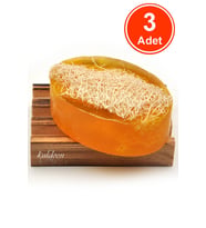 Kabak Lifli El Yapımı Doğal Mango Sabunu 120 G x 3 Adet