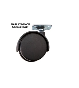MASA AYAĞI 6CM KİLİTSİZ 4 ADET