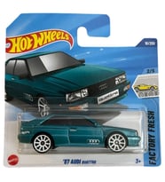 Hot Wheels '87 Audi Quattro - Turkuaz (1/64)