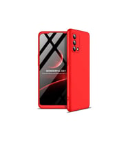 Oppo A74 4G Uyumlu Kılıf Zore Ays Kapak (Kırmızı)