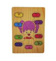 Yüzümü Öğreniyorum Tanıyorum Puzzle Aktivite Oyunu