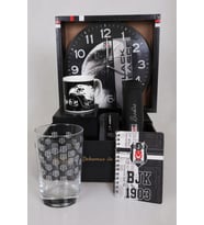 LİSANSLI BEŞİKTAŞ "PREMIUM FULL + FULL SET" DUVAR SAATİ İLE