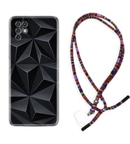 INFINIX Note 11 Pro Note 10 Hot 9 Play Kılıf Boyun Asklı Rasta Silikon Prizmalar 1782
