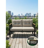 MELİSA Balkon-bahçe-kafe Çay Seti Koltuk Oturma Takımı-oturma Grubu,ofis Koltuğu 2'li