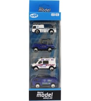 Mulvxurg  Urg02 4'lü Die Cast Polis Seti (Mulvix)