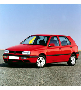 VW Golf 3 1992-1998 Ön Sağ Yolcu Taraf Silecek Kolu 1H1955410B (Siyah)