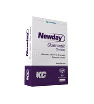NEWDAY KUERSETIN COMPLEX KUERSETIN, VITAMIN C, DIGEZYME, BROMELAIN, B6 (P-5-P) ICEREN TAKVIYE EDICI GIDA  60 kapsül