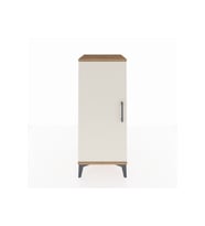 Hyperion Komodin 2 Raflı Tek Kapaklı 44x44x106 Çam-Aytaşı