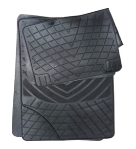 Jeep Cj Uyumlu Mars Kauçuk Siyah Paspas Seti