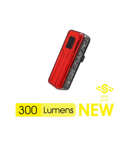 Moon HELIX SENSE 300 Lümen USB Arka Lamba (Siyah)