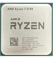 AMD RYZEN 7 5700 20MB 8çekirdekli VGA YOK AM4 65w Kutusuz+Fansız