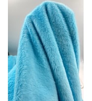 DÜZ TOSCANA PELUŞ KUMAŞ (Mavi)