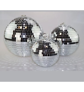 Disko Topu 3 LÜ SET (30 CM- 20 Cm - 15 CM) - Yüksek Kalite Profesyonel Disko Topu - Ev Dekorasyon