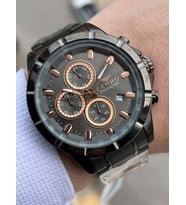 FERRO İç Fonksiyonları Aktif Chronograph 30 Mt Su Geçirmez Erkek kol Saat xf0043