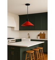 NoirRouge Pendant Sarkıt Lamba-Avize - Modern Endüstriyel Mufak Hol Cafe Salon Avize