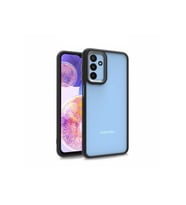 Samsung Galaxy M23 Uyumlu Kılıf Zore Flora Kapak (Siyah)