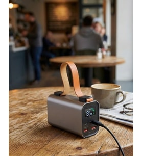 50000mAh Süper Fast Charge LED LED'li Taşınabilir Power Bank
