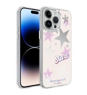 Apple iPhone 14 Pro Kılıf Airbagli Parlak Tasarımlı Mimbo Kapak (Renksiz)