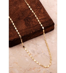 Altın Kaplama Gümüş Pullu Tasarım Choker Kolye 7947