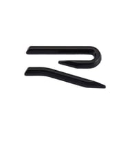 Yeni Golf 8 R Yazısı Bagaj Logo Arması Sticker Amblem Siyah