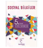 karakök yayınları 5.sınıf Sosyal Bilgiler Soru Bankası Karekök Yayınları (Çok Renkli)