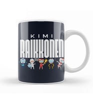 Kimi Raikkonen 01 Kupa Bardak Porselen