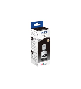 112 EcoTank 127ML Siyah Mürekkep - C13T06C14A