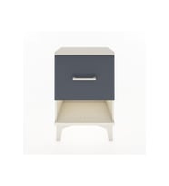 Arges Komodin Tek Çekmeceli 44x30x64 Aytaşı-Antrasit