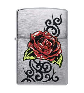 Zippo Rose Tattoo Design Çakmak - 48790-109830
