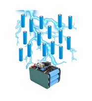 15 PİLLİ 4.5 Ah 4500 mAh BATARYA LITHIUM-ION TEKNOLOJİSİ