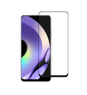 Realme 10 Pro Uyumlu 5D Glass Temperli Cam Ekran Koruyucu (Siyah)