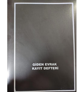 GİDEN EVRAK KAYIT DEFTERİ - GÜLPAŞ YAYINLARI