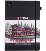 Sakura Sert Kapak Skechbook Ivory Kağıt 140 gr 21x30 cm 80 yp 