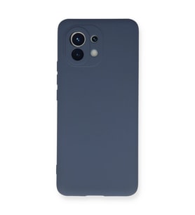 Xiaomi Mi 11 Kılıf Nano İçi Kadife Silikon - Gri