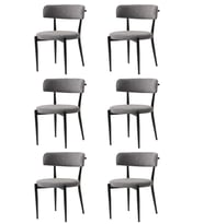 Gözde Sandalye Metal 6 Li Set Cafe,Restaurant,Mutfak,Salon,Yemek Odası Sandalyesi