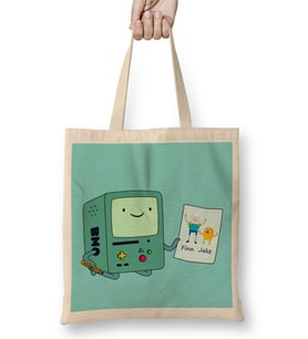 Adventure Time Bmo The Painter Bez Çanta Uzun Saplı