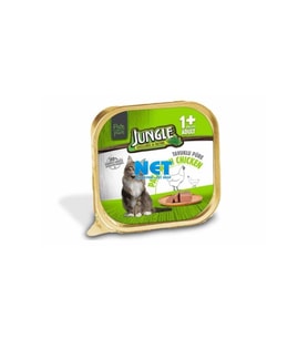 Jungle Kedi 100g Tavuklu Ezme/Pate Mama Skt: 08/2028