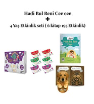Hadi Bul Beni Cee eee Türkçe & İngilizce Sesli Yönerge -4 Yaş Etkinlik Seti(6KİTAP195ETKİNLİK)