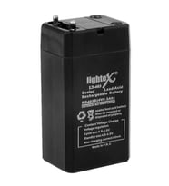 Lightex LT-403 4Volt 0.3Amper Akü 20x26x40mm (Siyah)